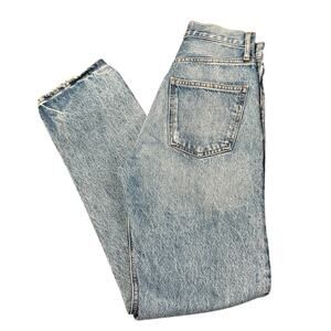 AGOLDE 90's Pinch Waist Jeans Size 23 Light Wash High Rise Straight Leg
